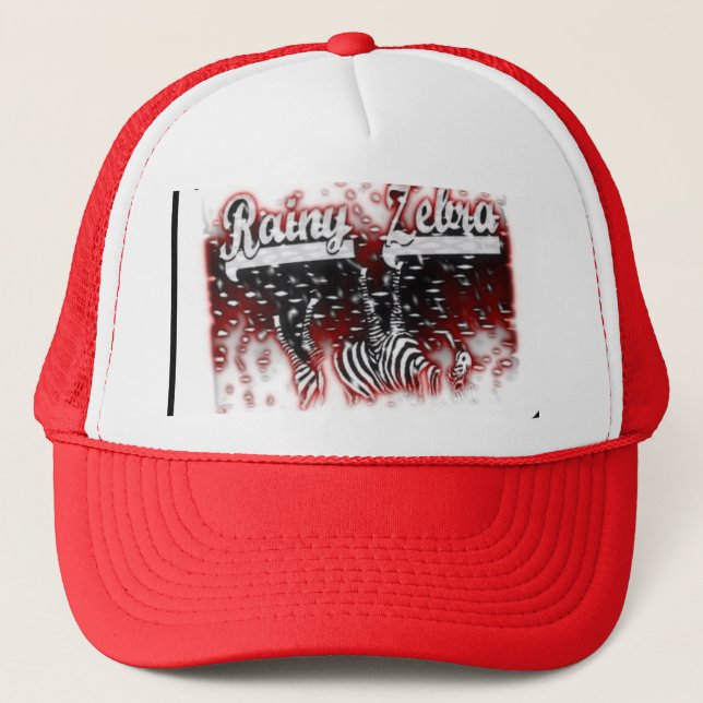 CASQUETTE PLUVIEUX DE LOGO DE ZÈBRE (Devant)