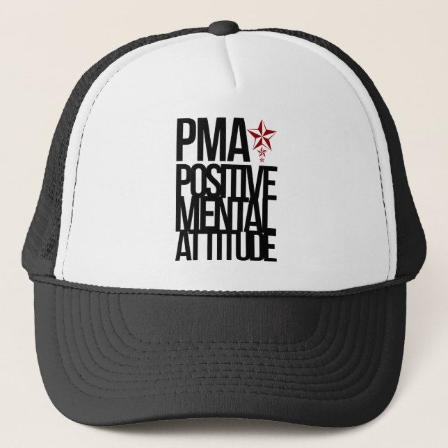 Casquette PMA : Attitude mentale positive (Devant)