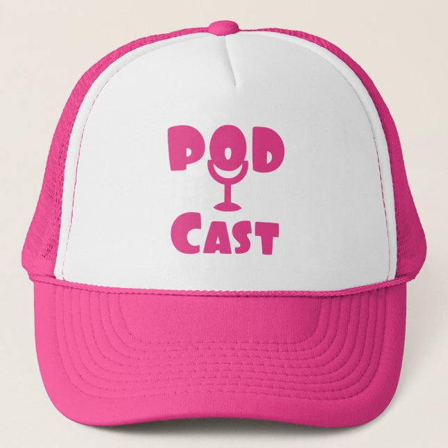 Casquette Podcast (Devant)