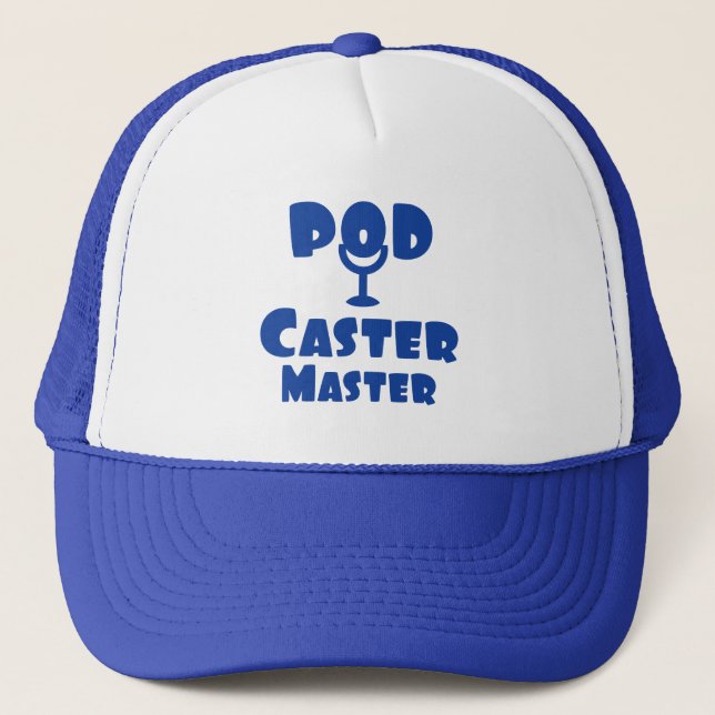 Casquette Podcaster Master (Devant)