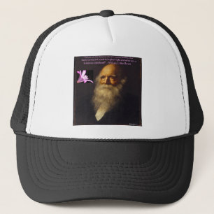 Casquette Poème floral de William Cullen Bryant