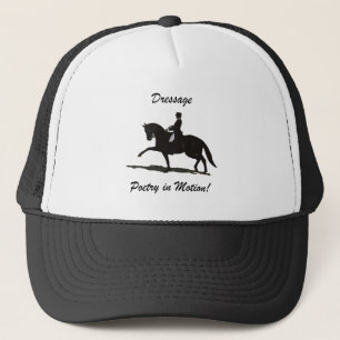 Casquette Poésie de dressage dans le mouvement