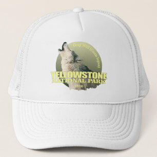 Casquette POIDS de Yellowstone NP (loup gris)