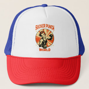 Casquette Poing de succionner le Monde