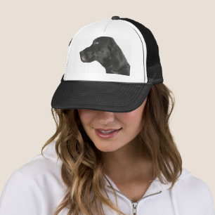 Casquette pointeur germanique court noir
