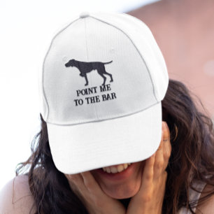 Casquette Pointez-moi vers le chien Pointeur Bar