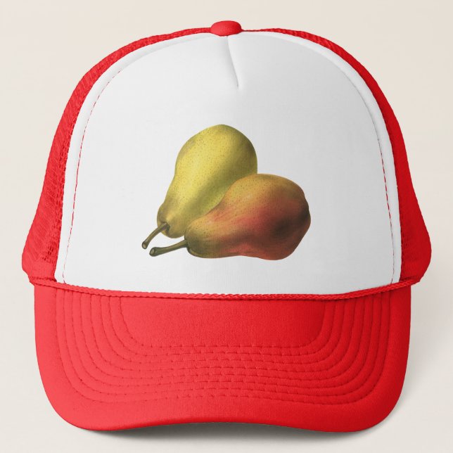 Casquette Poires anciennes, Aliments biologiques, Fruits mûr (Devant)