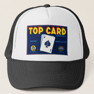Casquette Poires supérieures de Bartletts de carte