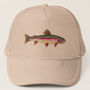 Casquette Poisson de truite arc-en-ciel