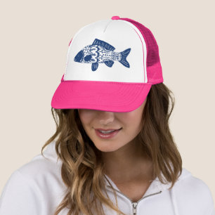 Casquette Poisson Floral bohème tendance