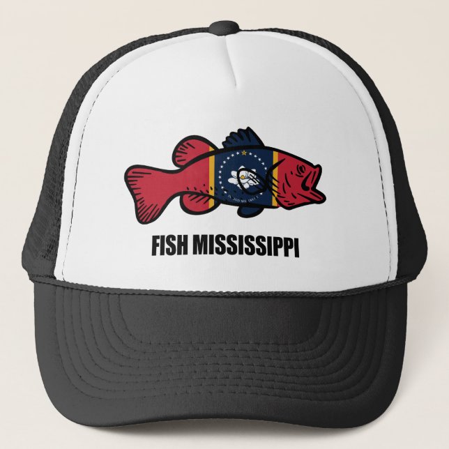 Casquette Poisson Mississippi (Devant)