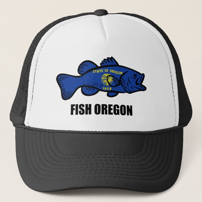 Casquette Poisson Oregon (Devant)