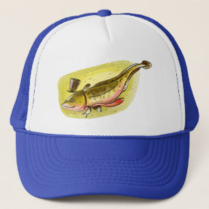 Casquette Poisson Quappe fish burbot