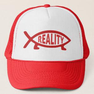 Casquette Poissons de Darwin de réalité