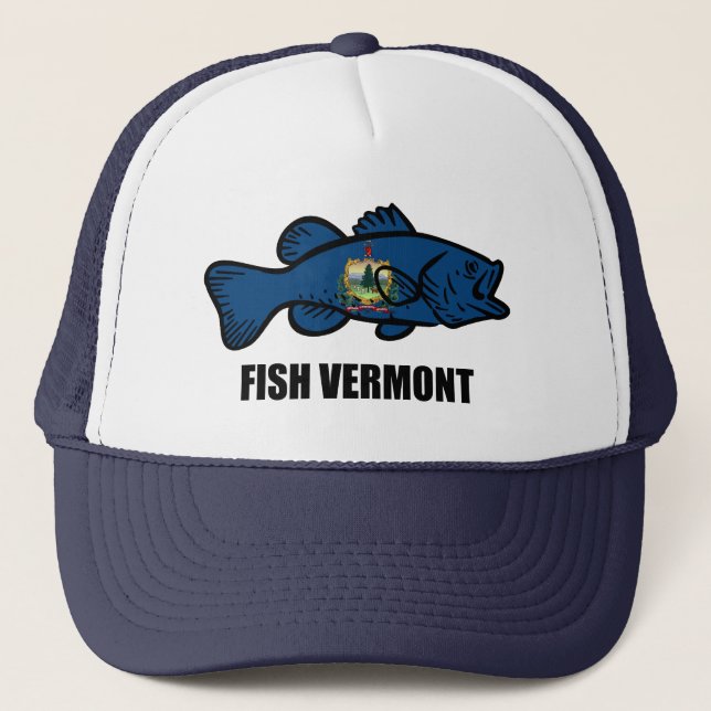 Casquette Poissons du Vermont (Devant)