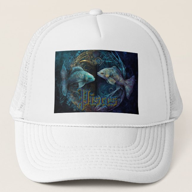 Casquette Poissons Zodiaque (Devant)
