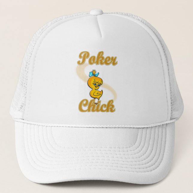 Casquette Poker Chick (Devant)