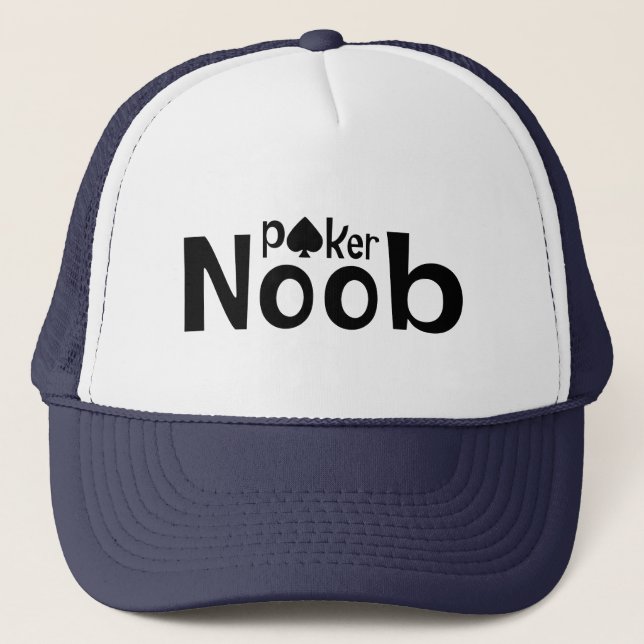 Casquette Poker noob (Devant)