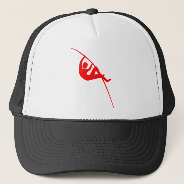 Casquette Pôle voûté - Rouge (Devant)