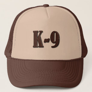 Casquette Police K9 - Ligne bleue mince