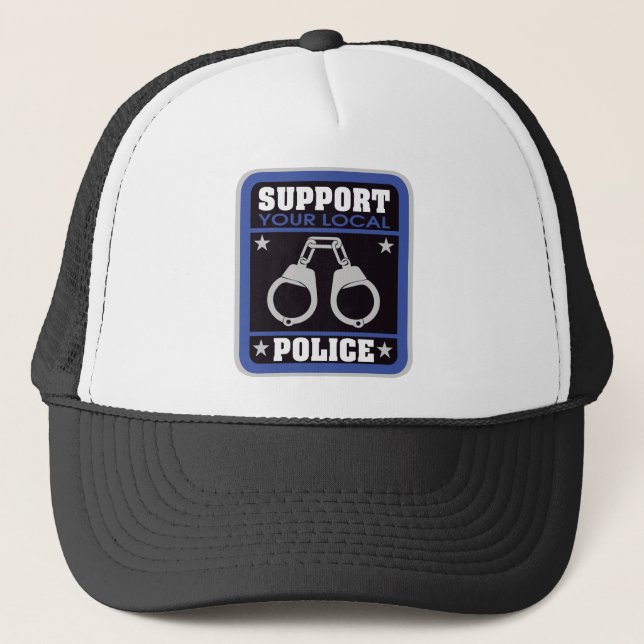 Casquette Police locale de soutien (Devant)