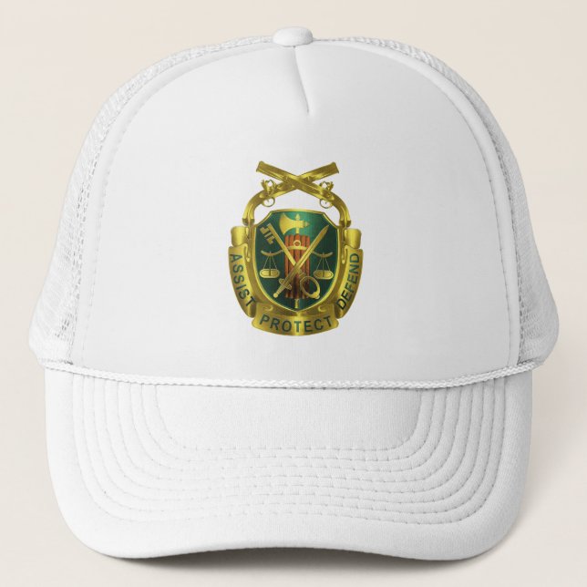 Casquette Police Militaire MP  (Devant)