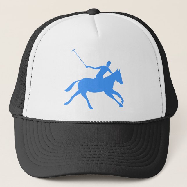 Casquette Polo - Bleu Bébé (Devant)