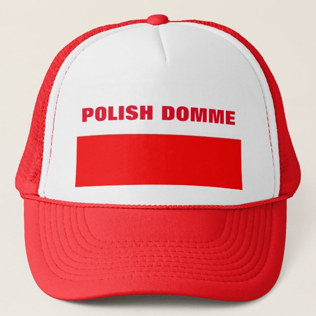 CASQUETTE POLONAIS DOMME (Devant)