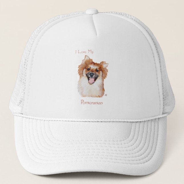 Casquette Pomeranian (Devant)