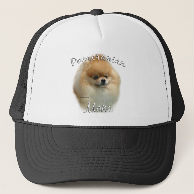 Casquette Pomeranian Maman 2 (Devant)