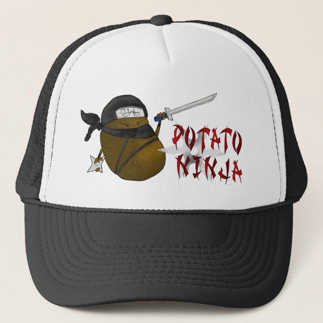 Casquette Pomme de terre Ninja (Devant)