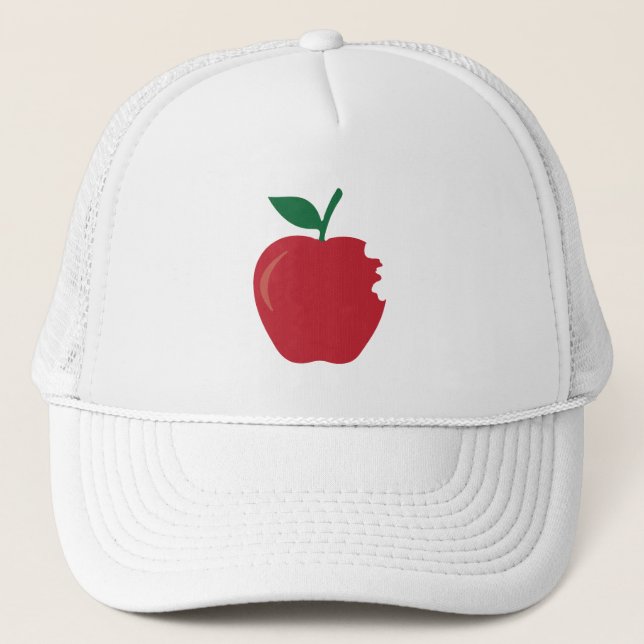 Casquette Pomme mangée (Devant)