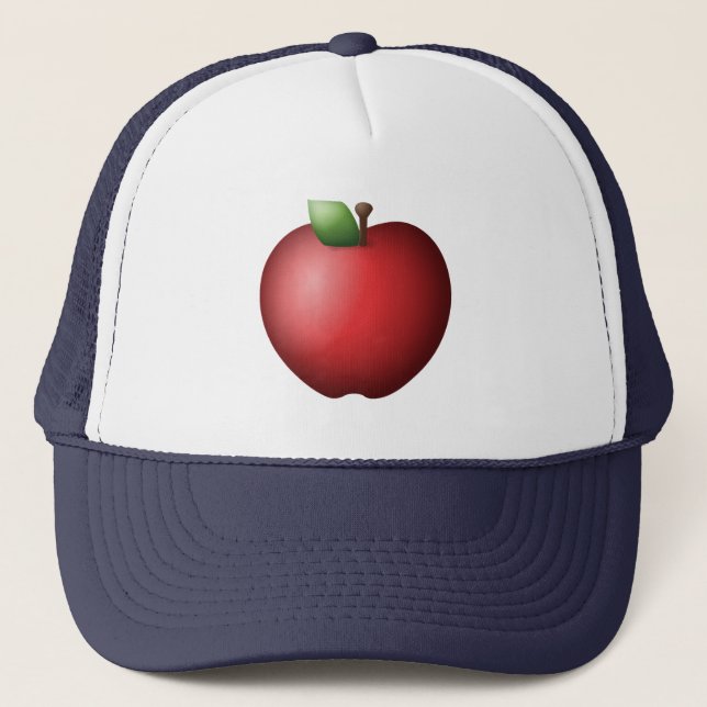 Casquette Pomme rouge - Emoji (Devant)