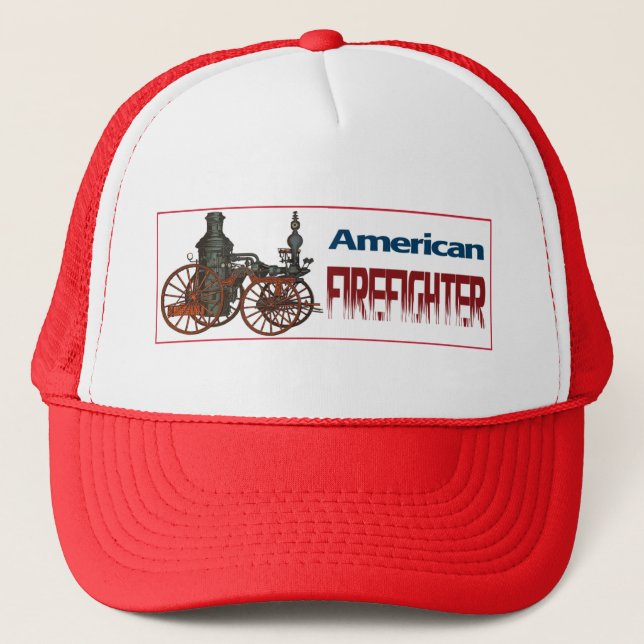 Casquette Pompier américain (Devant)