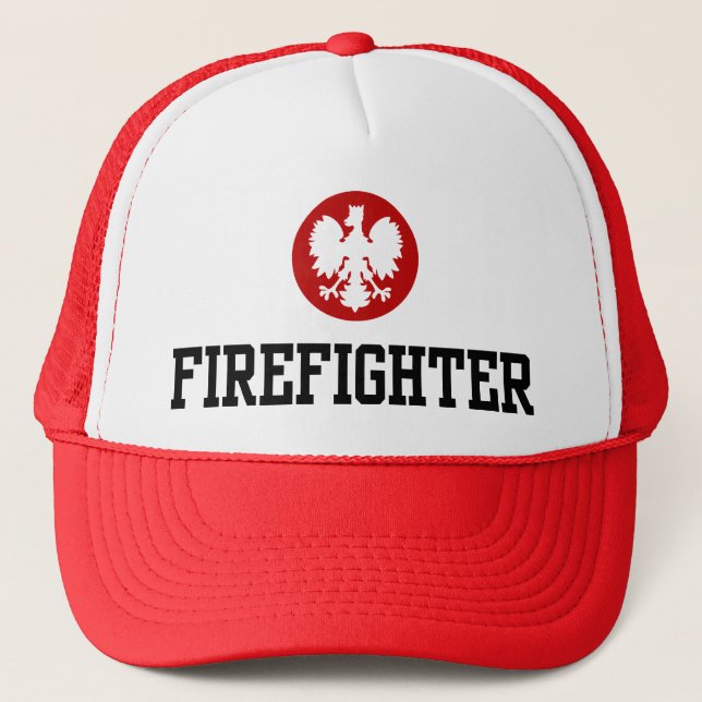 Casquette Pompier polonais (Devant)