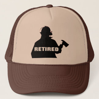 Casquette pompier retraité