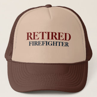 Casquette pompier retraité
