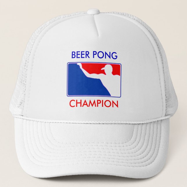 CASQUETTE PONG, BIÈRE PONG, CHAMPION (Devant)