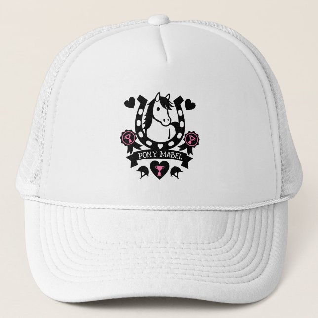 Casquette Pony Club Rider (Devant)