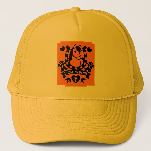 Casquette Pony Club Rider (Devant)