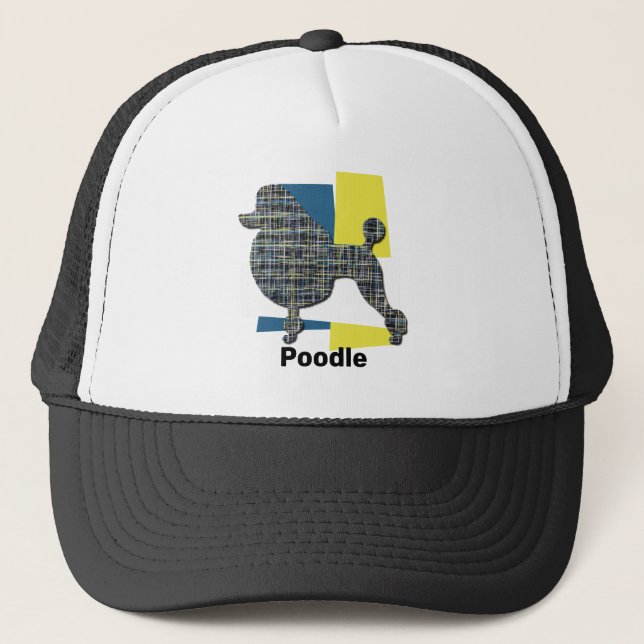 Casquette Poodle Chien Français Coupe Tricolore Tricolore Gr (Devant)
