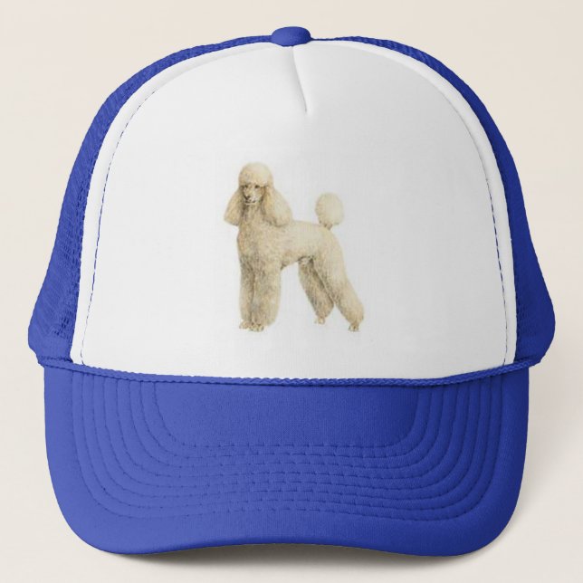 Casquette Poodle — Clip de chiot (Devant)