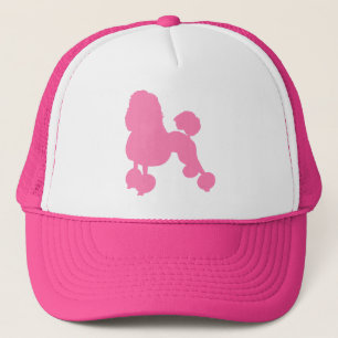 CASQUETTE POODLE ROSE
