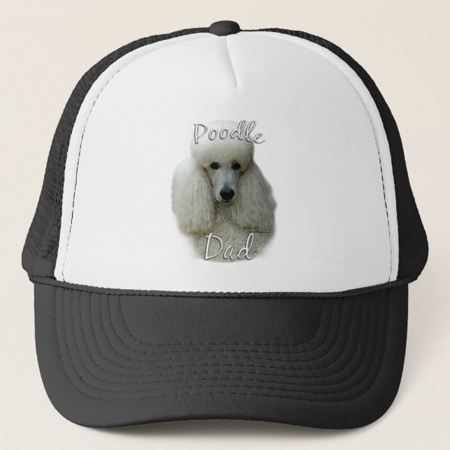 Casquette Poodle (wht) Papa 2 (Devant)