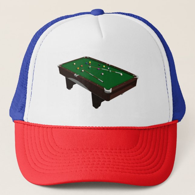 Casquette Pool table (Devant)