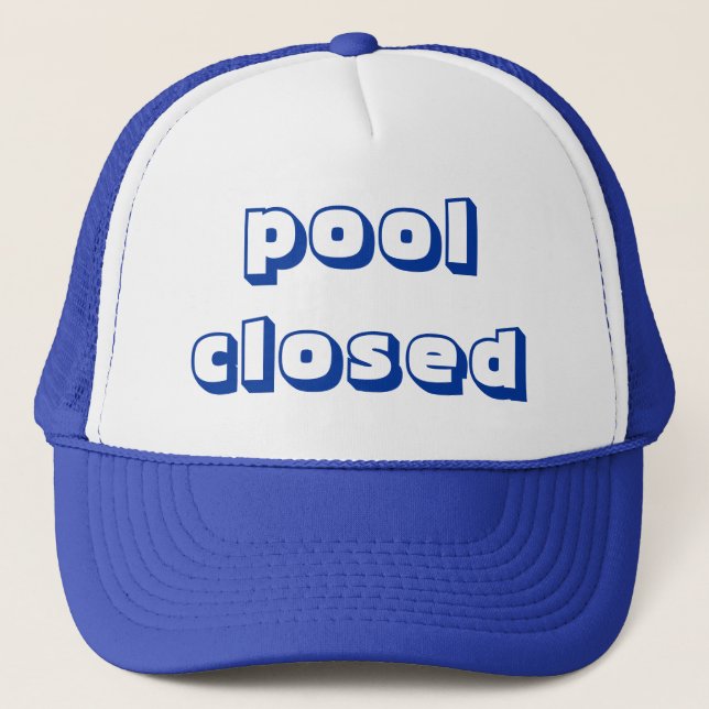 Casquette poolclosed (Devant)