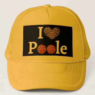 Casquette Poole Party Cheetah Motif, chapeau de camion