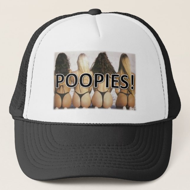 CASQUETTE POOPIES ! (Devant)
