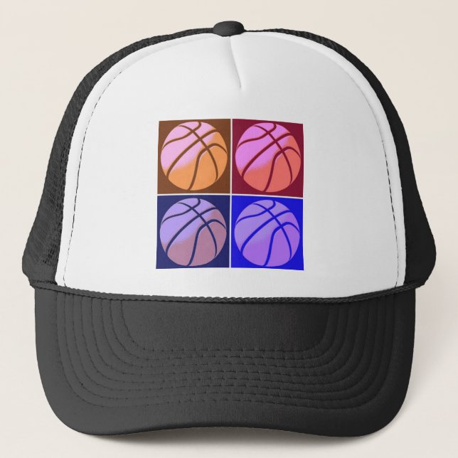 Casquette Pop Art Basket (Devant)