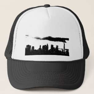Casquette Pop Art Black White New York City